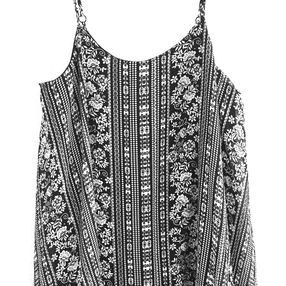 black & white Dress